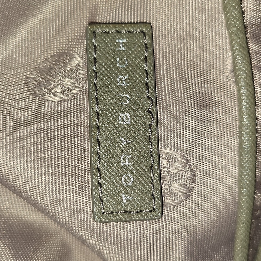 Tory Burch Olive Green Tote Bag - Picture 4 of 10